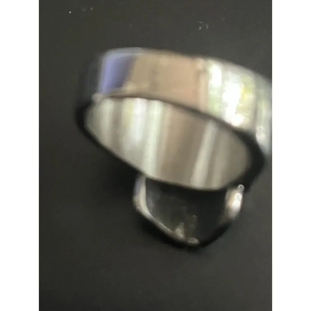 316L Stainless Steel Sugar Skull Ring Cross Gothic Biker Men’s Size 10
